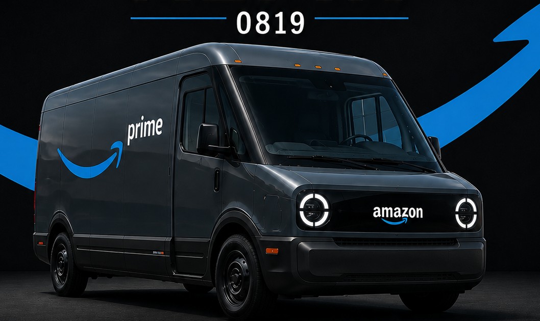 Amazon electric delivery van
